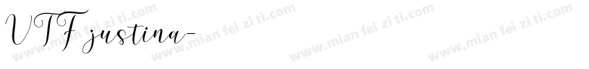 VTF justina字体转换